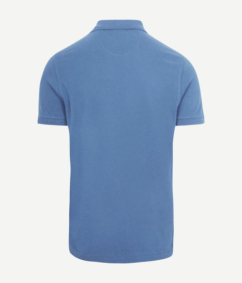 King essentials the rene poloshirt mid blauw