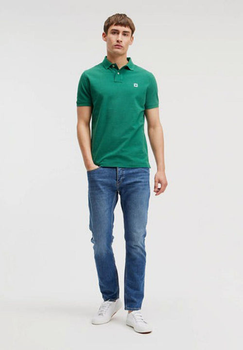 King essentials the rene poloshirt mid groen