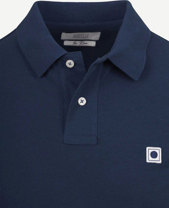 King essentials the rene poloshirt donkerblauw