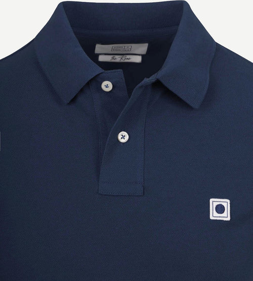 King essentials the rene poloshirt donkerblauw