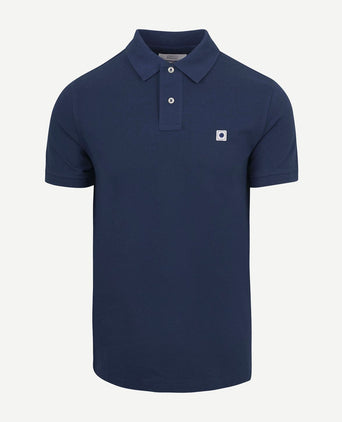 King essentials the rene poloshirt donkerblauw