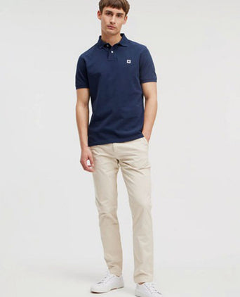 King essentials the rene poloshirt donkerblauw