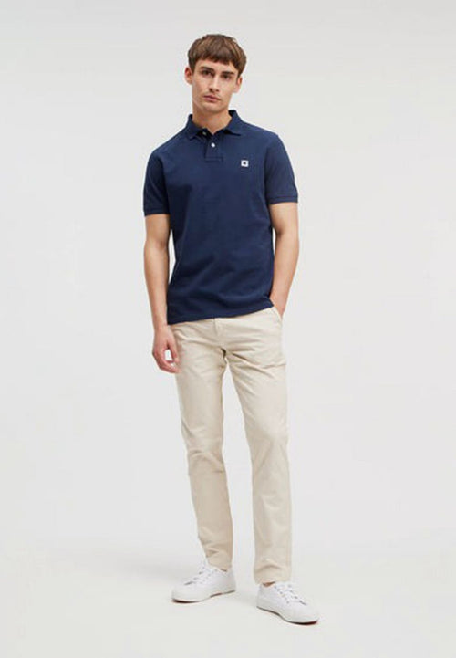 King essentials the rene poloshirt donkerblauw
