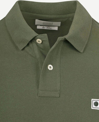 The rene poloshirt olijfgroen