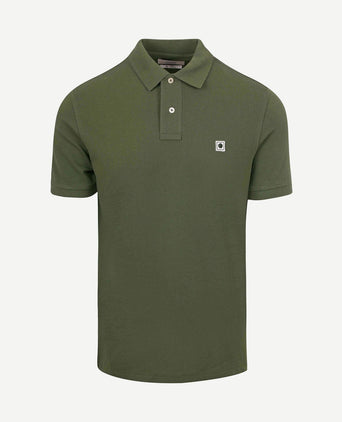 The rene poloshirt olijfgroen