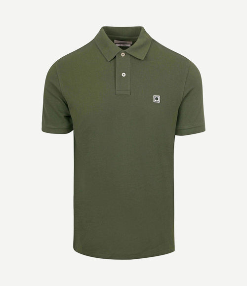 The rene poloshirt olijfgroen