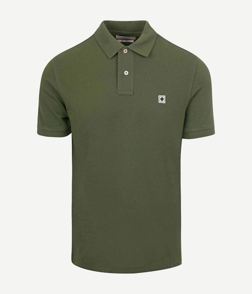The rene poloshirt olijfgroen
