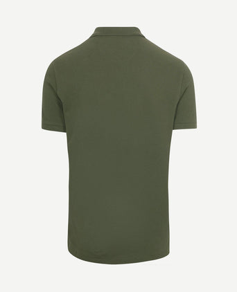 The rene poloshirt olijfgroen