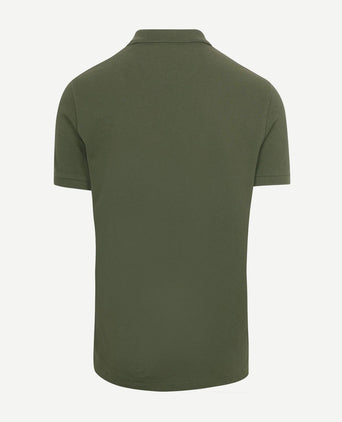 King essentials the rene poloshirt olijfgroen
