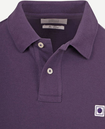 King essentials the rene poloshirt paars