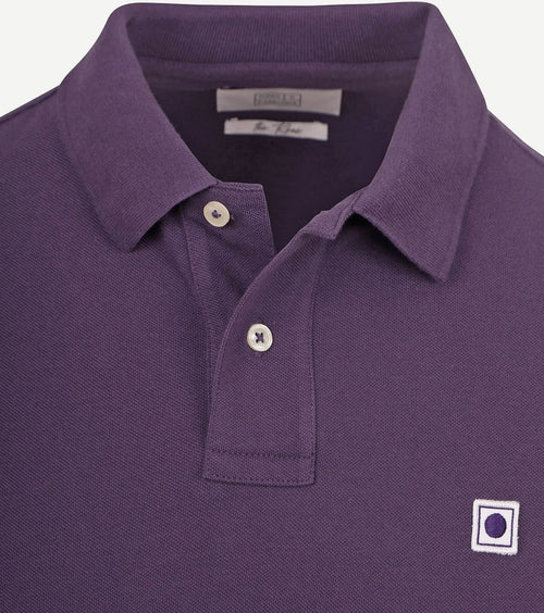 King essentials the rene poloshirt paars
