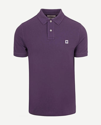King essentials the rene poloshirt paars