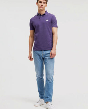 King essentials the rene poloshirt paars