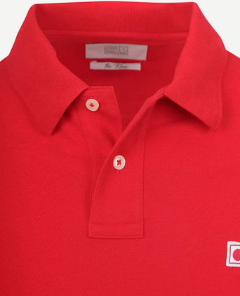 King essentials the rene poloshirt rood