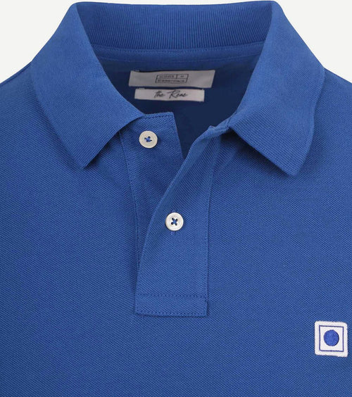 King essentials the rene poloshirt royal blauw