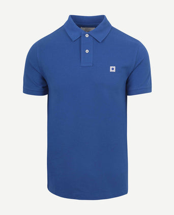 The rene poloshirt royal blauw