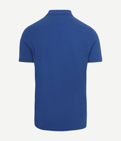 King essentials the rene poloshirt royal blauw