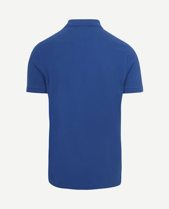 The rene poloshirt royal blauw