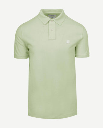 The rene poloshirt sage groen