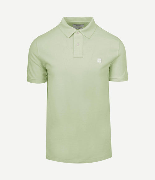 The rene poloshirt sage groen