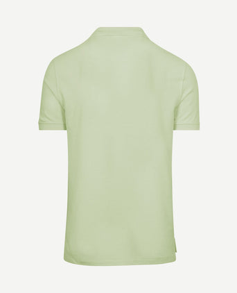 The rene poloshirt sage groen
