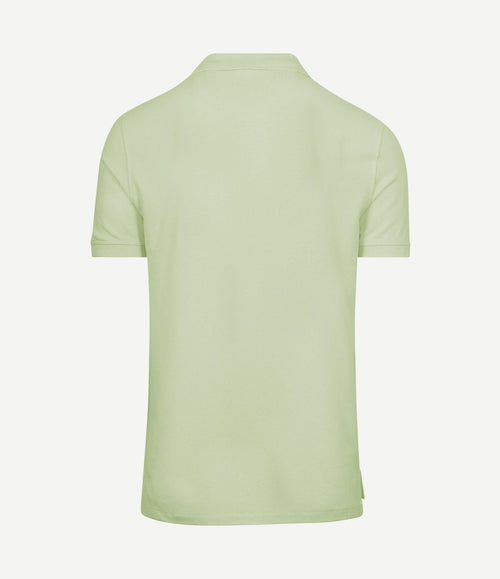 The rene poloshirt sage groen