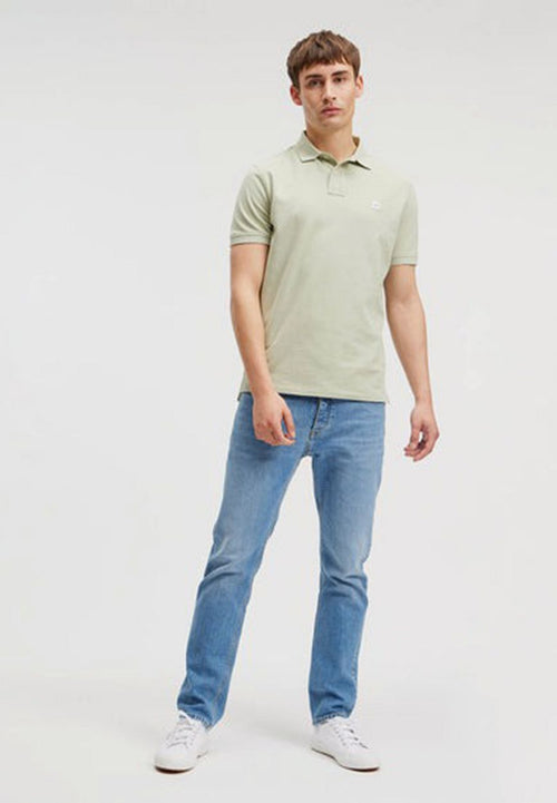 King essentials the rene poloshirt sage groen