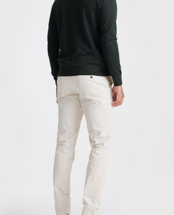 King essentials the robert long sleeve poloshirt merino donkergroen