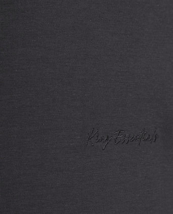 King essentials the shawn t-shirt antraciet | Regular-fit