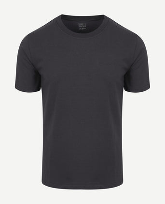 King essentials the shawn t-shirt antraciet | Regular-fit