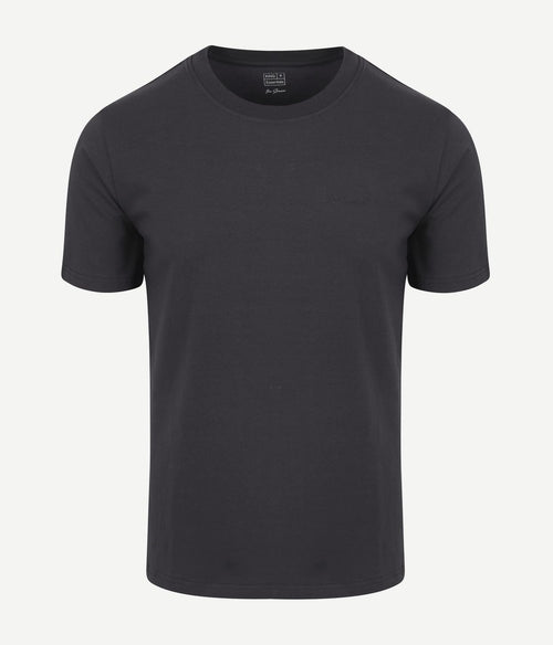 King essentials the shawn t-shirt antraciet | Regular-fit