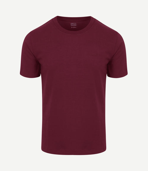 The shawn t-shirt burgundy