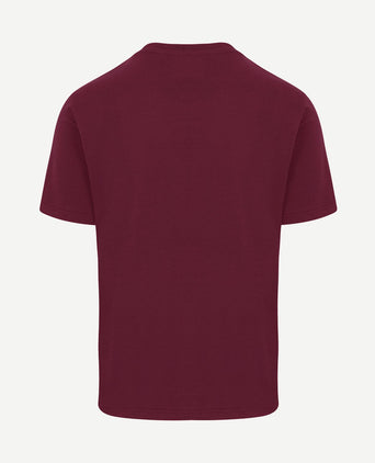 The shawn t-shirt burgundy