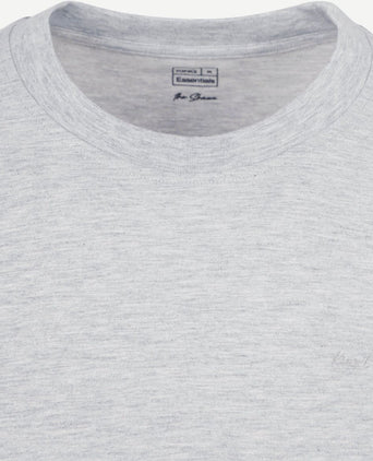 King essentials the shawn t-shirt grijs | Regular-fit
