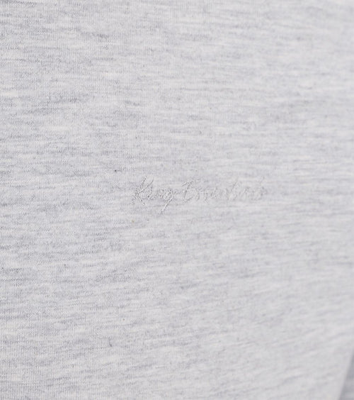 King essentials the shawn t-shirt grijs | Regular-fit