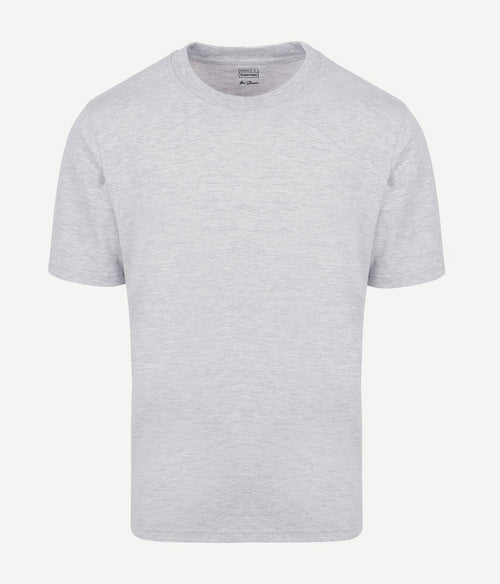 King essentials the shawn t-shirt grijs | Regular-fit