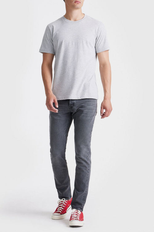 King essentials the shawn t-shirt grijs | Regular-fit