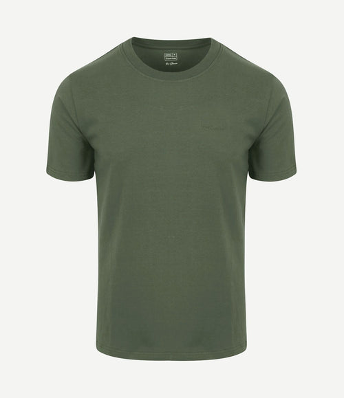 The shawn t-shirt olijfgroen