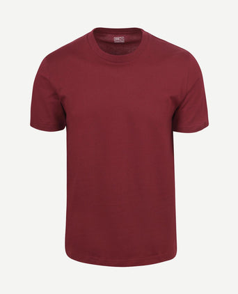 The steve t-shirt burgundy