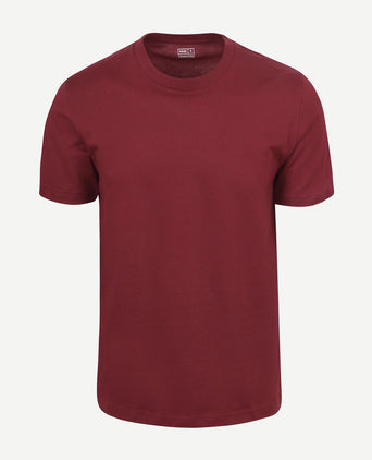 King essentials the steve t-shirt burgundy | Regular-fit