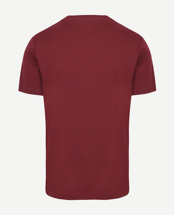 The steve t-shirt burgundy