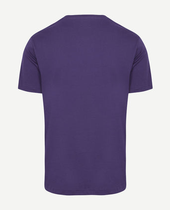 The steve t-shirt donkerpaars
