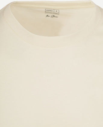 King essentials the steve t-shirt ecru | Regular-fit