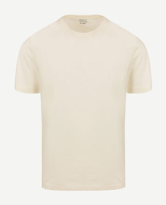 King essentials the steve t-shirt ecru | Regular-fit