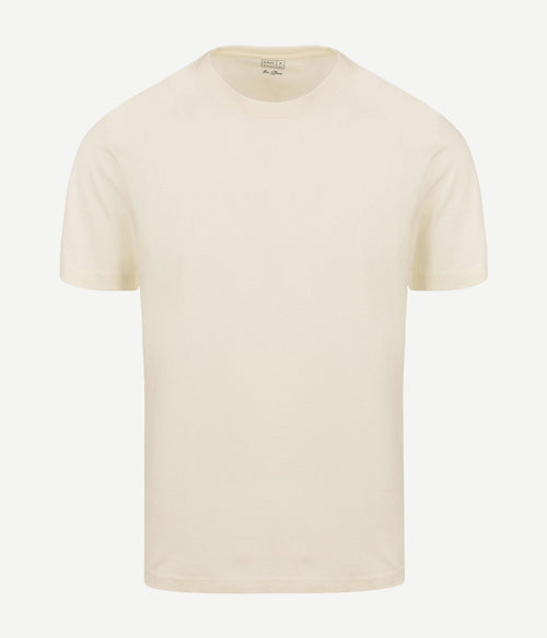 King essentials the steve t-shirt ecru | Regular-fit