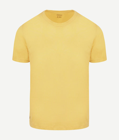 King essentials the steve t-shirt geel | Regular-fit