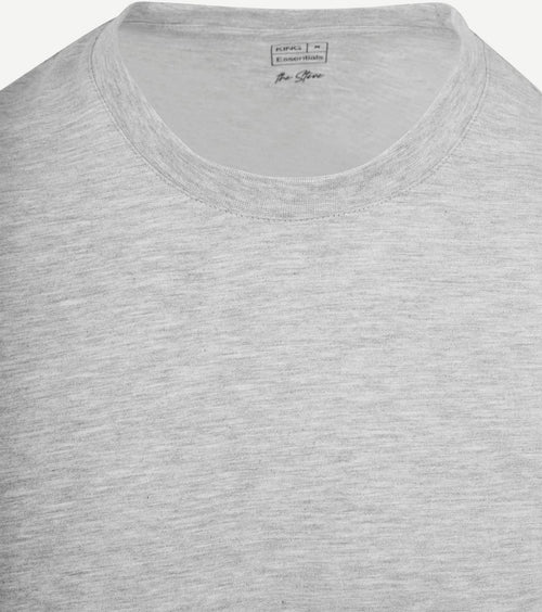 King essentials the steve t-shirt grijs | Regular-fit