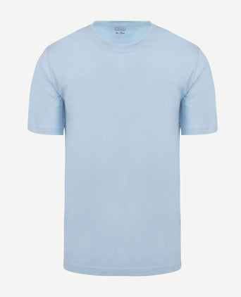 King essentials the steve t-shirt lichtblauw | Regular-fit