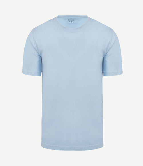 The steve t-shirt lichtblauw