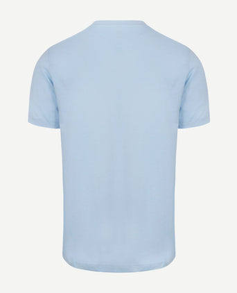 King essentials the steve t-shirt lichtblauw | Regular-fit